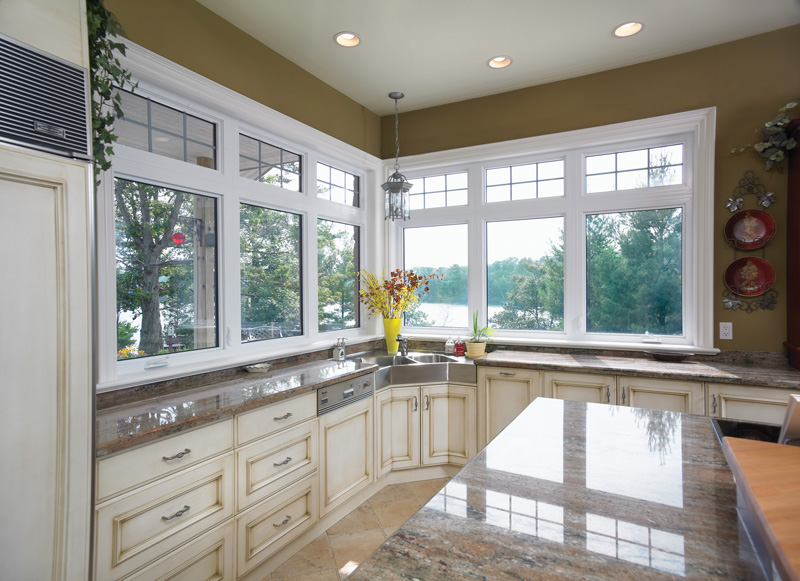 Cottage interior kitchen