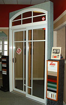 Traditional patio door